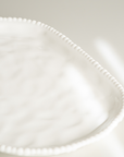 PLAT DE SERVICE OVALE PEARLY | 30CM