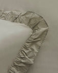 KARACA PARURE DE HOUSSE DE COUETTE PURE RUFFLE SAUGE 220X240CM - ALINDA HOME