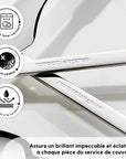 KARACA ELEGANCE SEDIR 84-PIECE CUTLERY SET