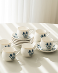 KARACA NEW IZNIK 12-PIECE COFFEE SET