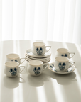 KARACA NEW IZNIK 12-PIECE COFFEE SET