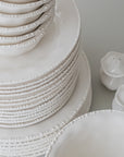 SERVICE DE TABLE PEARLS BLANC | 27 PIECES | 6 PERSONNES
