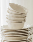SERVICE DE TABLE PEARLS BLANC | 27 PIECES | 6 PERSONNES