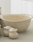 SERVICE DE TABLE PEARLY CREME | 27 PIECES | 6 PERSONNES