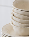 SERVICE DE TABLE PEARLY CREME | 27 PIECES | 6 PERSONNES