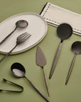 KARACA SET D USTENSILE ORION BLACK 7 PIECES - ALIDNA HOME