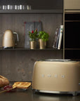 SMEG TOASTER 2 TRANCHES ANNEE 50 | OR MAT