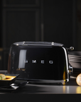 SMEG TOSTER 2 TRANCHES ANNEE 50 | NOIR BRILLANT