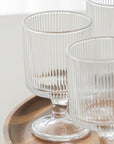 VERRE A PIED RIPPLE TOWER | 220 ML | 6 PIECES