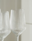 VERRE A VIN/FLUTES LINES | 360ML | 6 PIECES