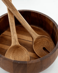 DUO DE COUVERTS A SALADE ACACIA LUNO | 2 PIECES