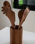 SET D'USTENSILES EN BOIS D'ACACIA | 6 PIECES