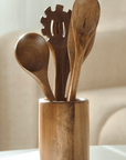 SET D'USTENSILES EN BOIS D'ACACIA | 6 PIECES
