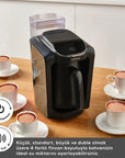 KARACA MACHINE A CAFE TURC HATIR AQUA BLACK