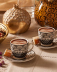 KARACA AYSEL COFFEE SET 85ML 12 PIECES FOR 6 PEOPLE