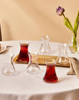 KARACA LOT DE 6 VERRE A THE BEYKOZ - ALINDA HOME