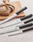 KARACA SET DE COUTEAUX ET USTENSILES BURBY WOOD 14 PIECES - ALINDA HOME