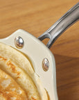 KARACA POELE A CREPE PANCAKE SWISS CRYSTAL ALMOND CREAM 28CM