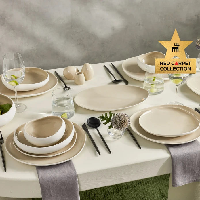 KARACA SERVICE DE TABLE EARTH NEW CUPID 55 PIECES 12 PERSONNES - ALINDA HOME