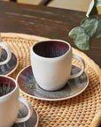 KARACA TASSE A ESPRESSO NEW GALACTIC WHITE 100ML - ALINDA HOME