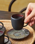KARACA TASSE A ESPRESSO NEW BLACK GALACTIC 100ML