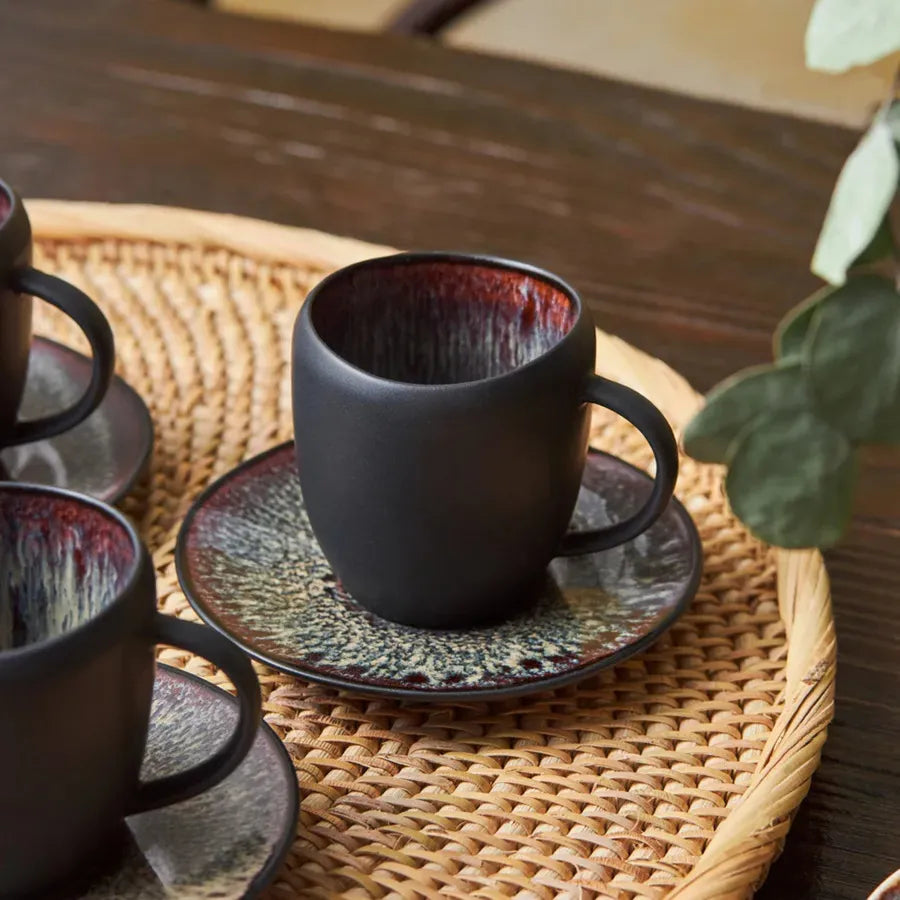 KARACA NEW BLACK GALACTIC ESPRESSO CUP 100ML – ALINDA HOME