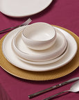 KARACA SERVICE DE TABLE STREAMLINE HOLE 59 PIECES