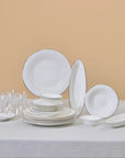 KARACA FINE PEARL SERVICE A BRUNCH NEW FAME PLATIN 6 PERS. 26 PIECES