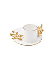 service à café mercan en porcelaine pour 6 personnes marque karaca _ alinda home