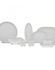 KARACA STREAMLINE SERVICE A BRUNCH MERIDIAN 34 PIECES - ALINDA HOME