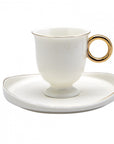 service a café mum en porcelaine marque karaca - alinda home