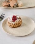 KARACA ASSIETTE A DESSERT NEBULA BEIGE 15.5CM - ALINDA HOME