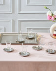 KARACA ENSEMBLE DE SERVICE A THE ET PLATEAU NEHIR 19 PIECES - ALINDA HOME