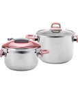 KARACA PERFECT ROSE 4 + 6 LITRE PRESSURE COOKER