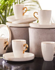 KARACA SERVICE A CAFE PIPPO ESPRESSO 6 PERSONNES 12 PIECES
