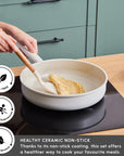KARACA BATTERIE DE CUISINE CERAMICA VALENTI 7 PIECES - ALINDA HOME