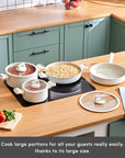 KARACA BATTERIE DE CUISINE CERAMICA VALENTI 7 PIECES - ALINDA HOME