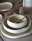 BRICARD SERVICE DE TABLE BARLES BEIGE 6 PERSONNES 25 PIECES - ALINDA HOME 
