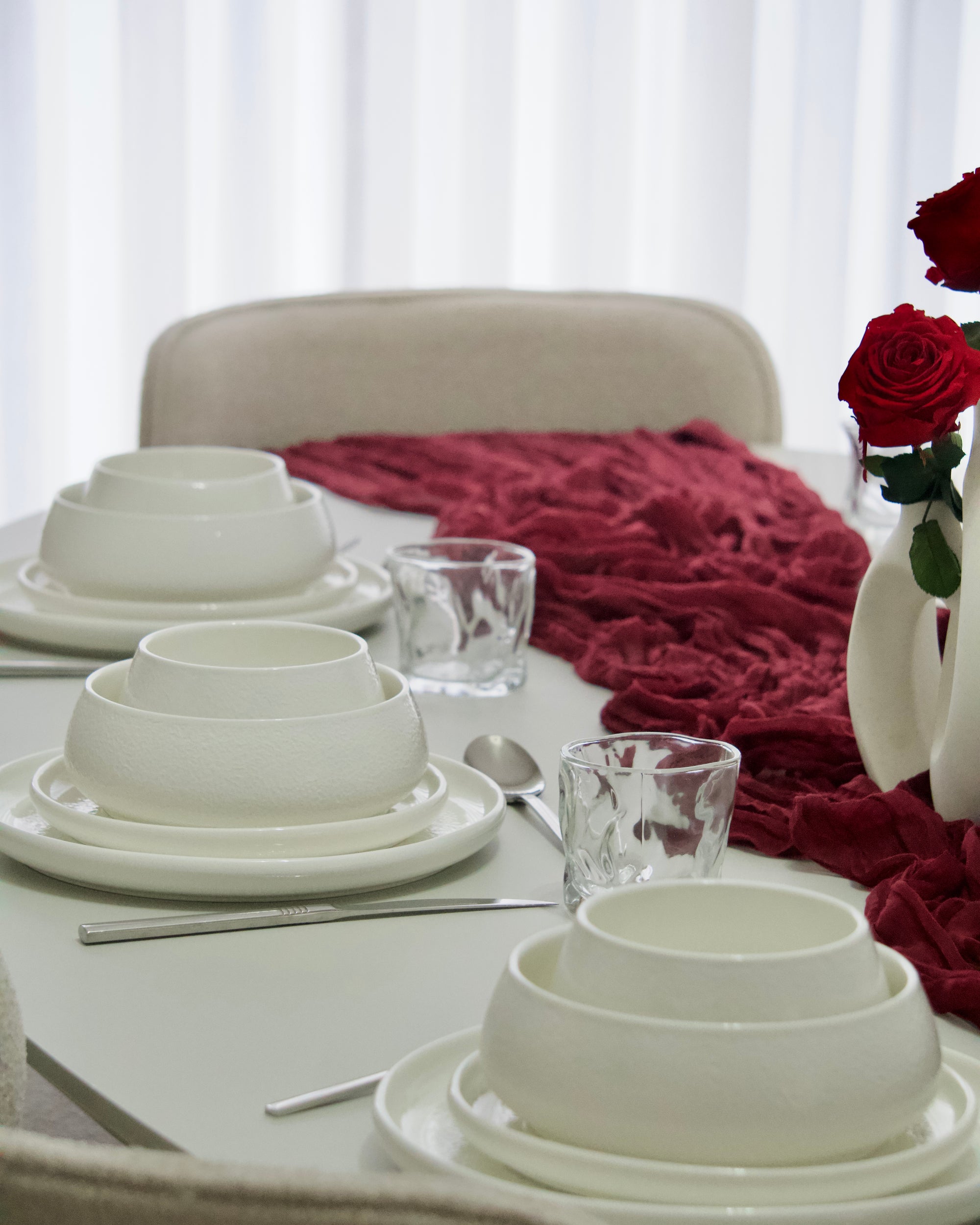 SERVICE DE TABLE NEW MOON 27PIECES 6PERSONNES