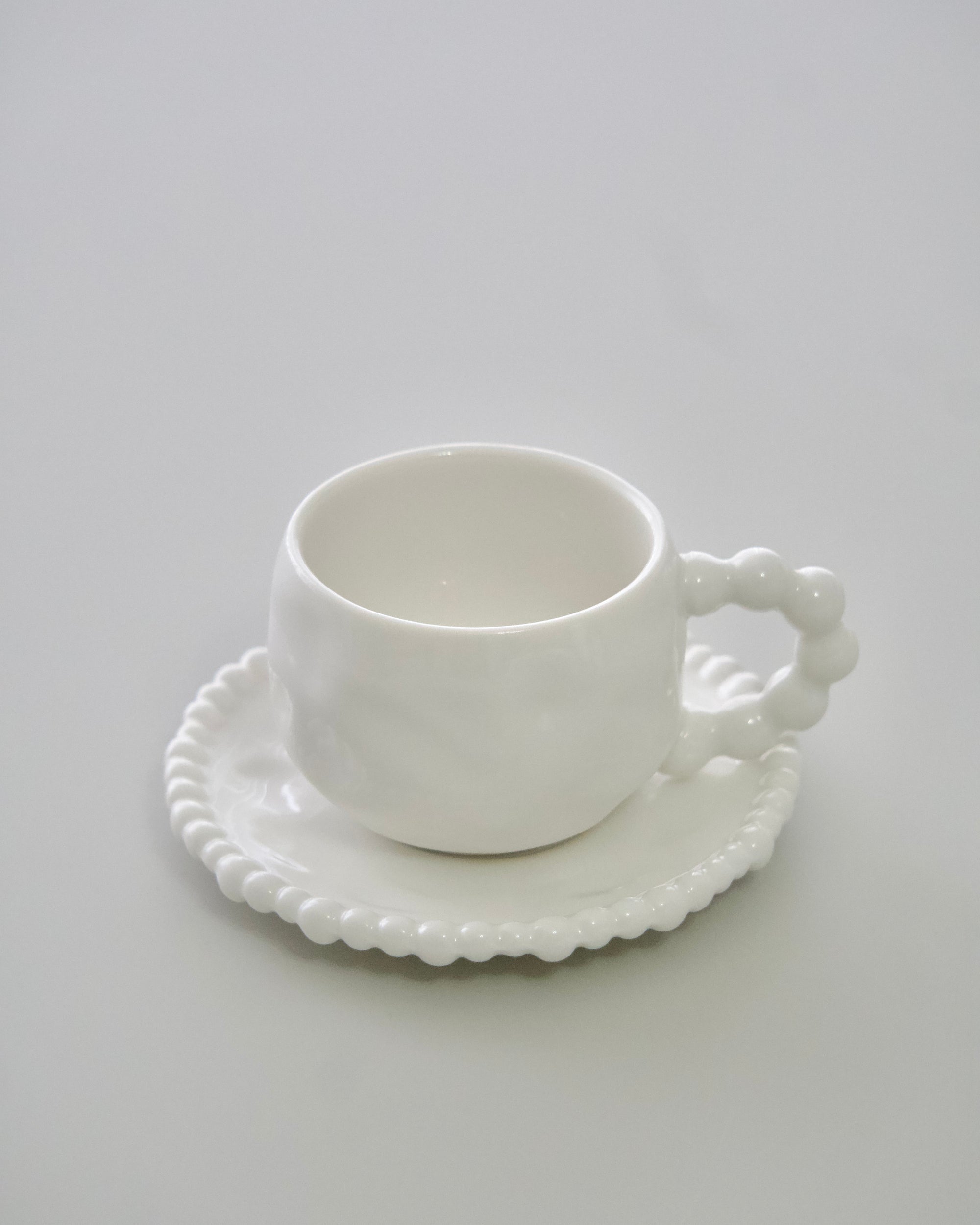 SERVICE A CAFE PERLE BLANC 200ML 12PIECES 6PERSONNES