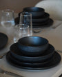 MULEX SERVICE DE TABLE DILA BLACK 6 PERSONNES 28 PIECES