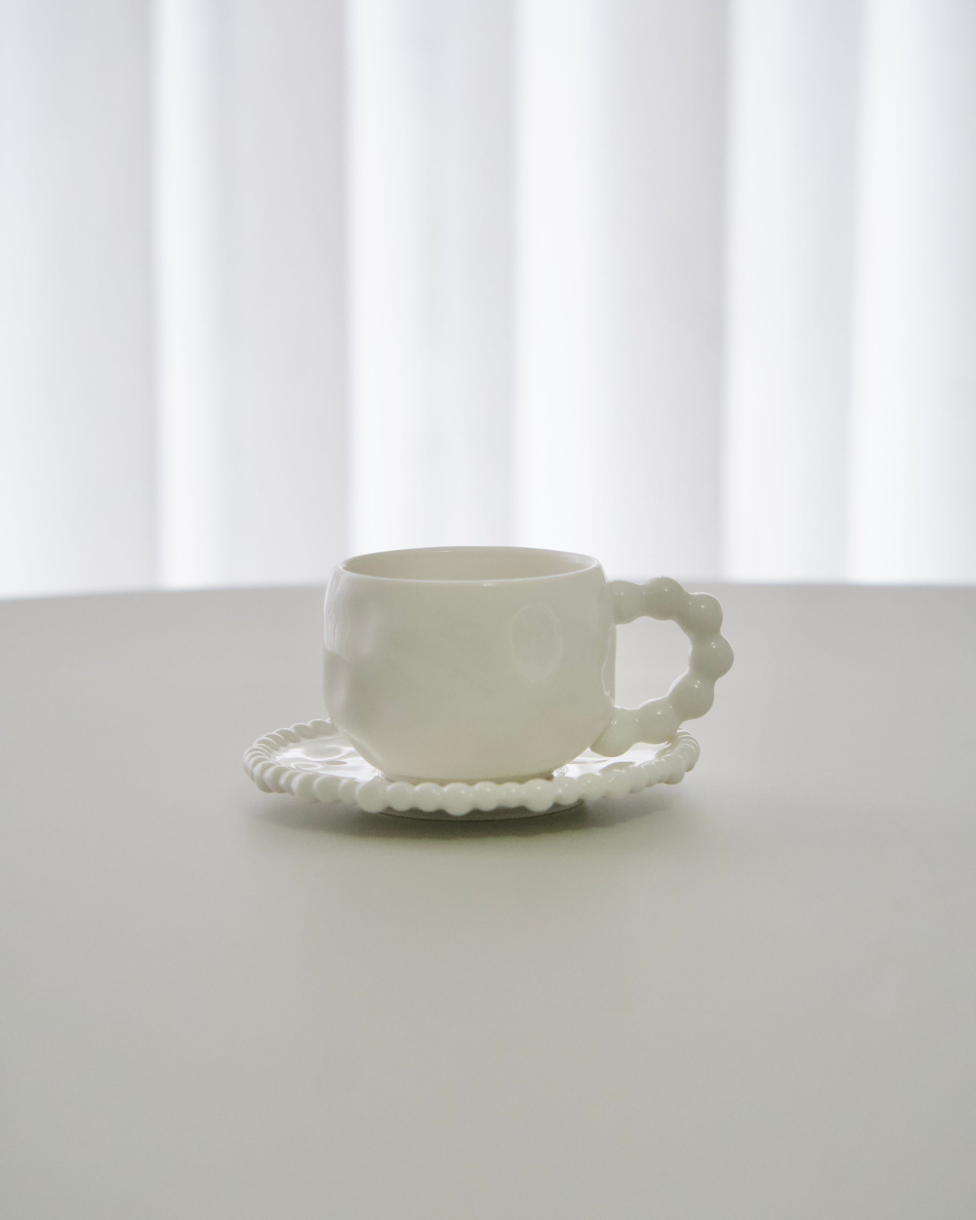 SERVICE A CAFE PERLE BLANC 200ML 12PIECES 6PERSONNES