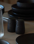 MULEX SERVICE DE TABLE DILA BLACK 6 PERSONNES 28 PIECES