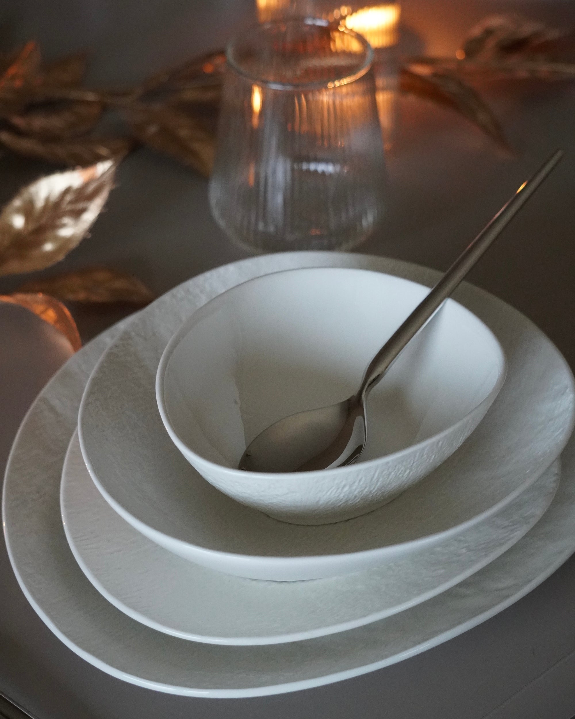 SERVICE DE TABLE AYDA 6 PERSONNES 27 PIECES