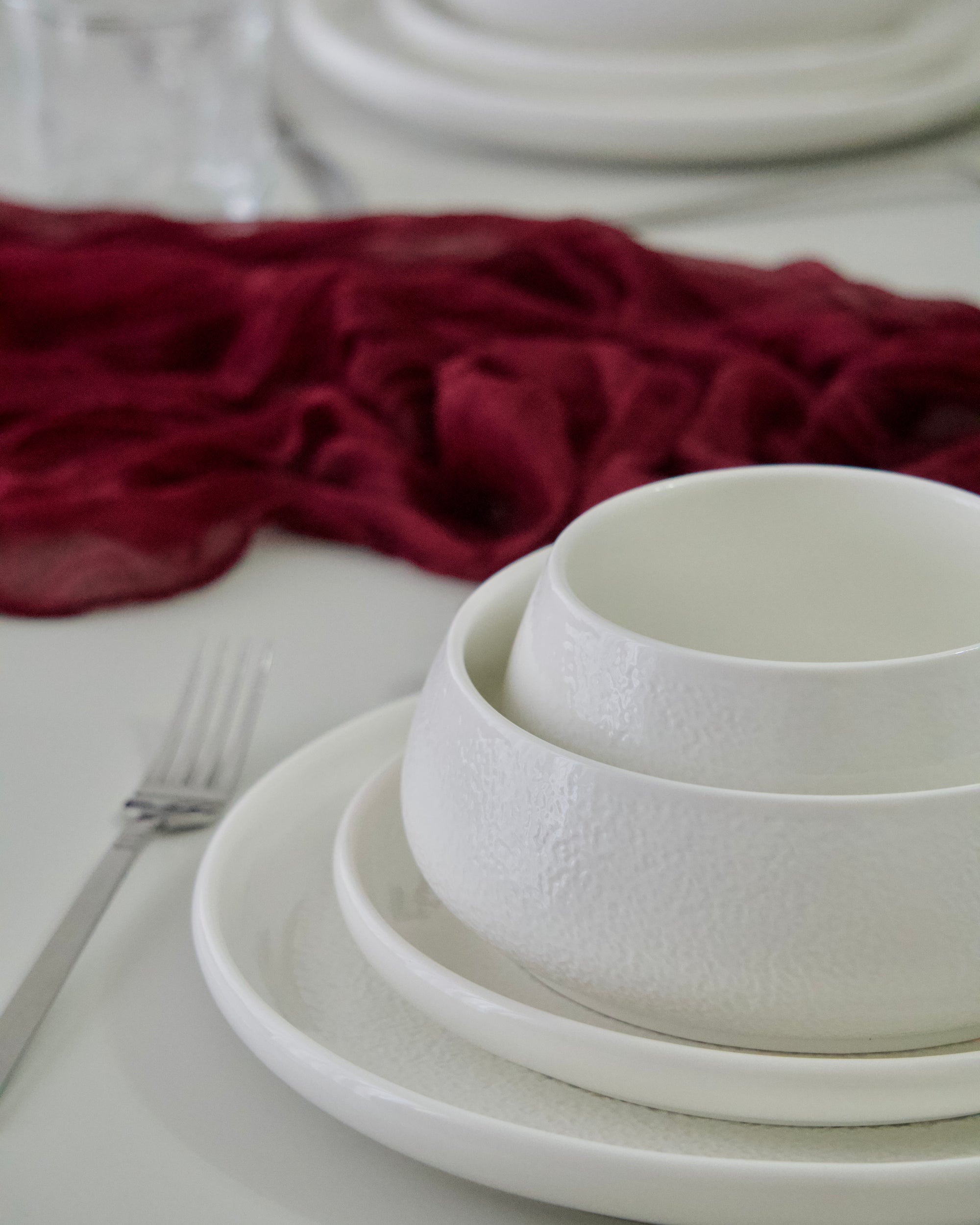 SERVICE DE TABLE NEW MOON 27PIECES 6PERSONNES