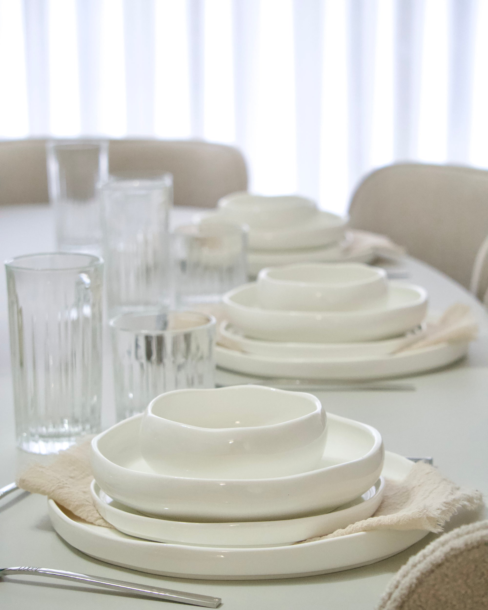 SERVICE DE TABLE DIVA 24PIECES 6PERSONNES