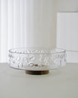 SALADIER EN VERRE ACACIA DIA 21.5CM