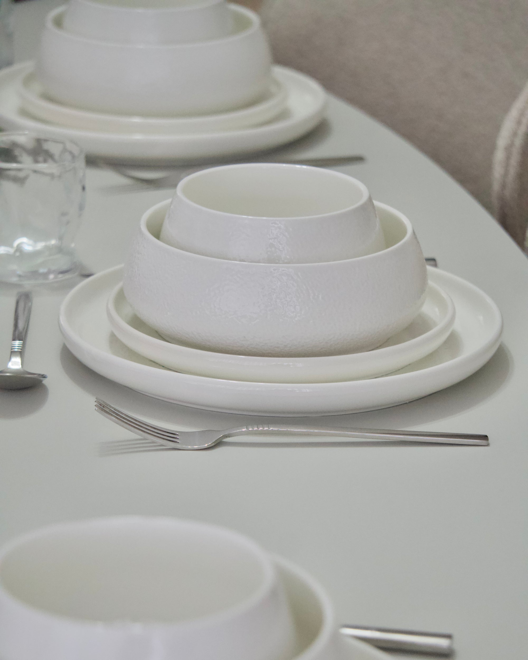 SERVICE DE TABLE NEW MOON 27PIECES 6PERSONNES