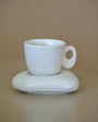 BAVARY SERVICE A CAFE MANIFESTE SCULPTURA 12 PIECES 6 PERSONNES - ALINDA HOME