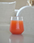 MULEX STYLE LOT DE 6 VERRE STRIE COURT 430ML - ALINDA HOME 